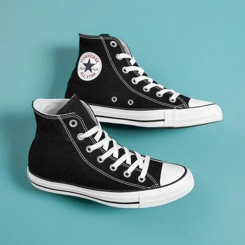 Branded All Star Black and White High Ankle