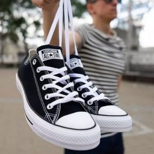 Branded All Star Black and White Sneakers