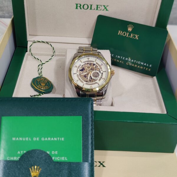 Rolex automatic diamond dial watch