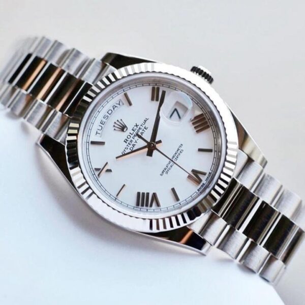 ROLEX DAY DATE (SILVER White)
