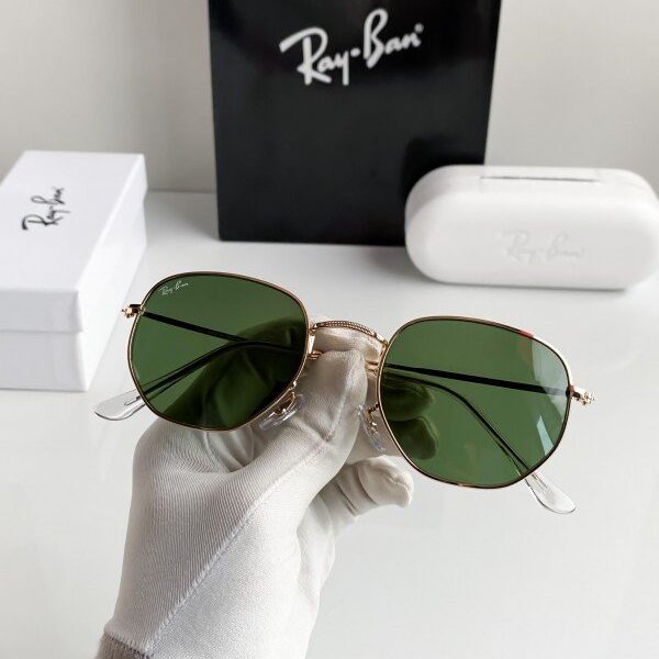 Rayban gold green hexa 3548