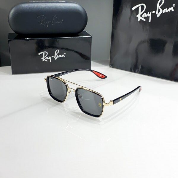 Rayban06 gold black