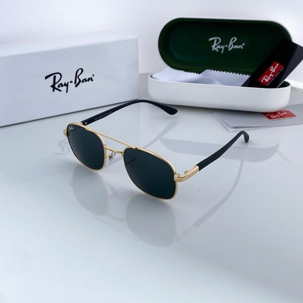 RAYBAN GOLD BLACK 3670