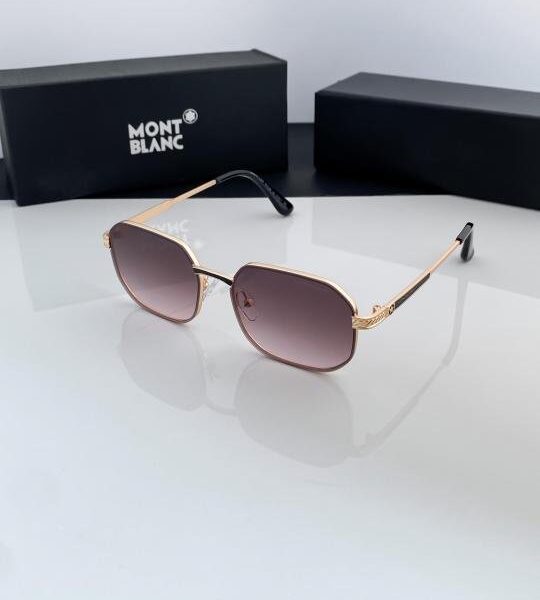 Mont Blanc Gold Purple 2253 Sunglasses