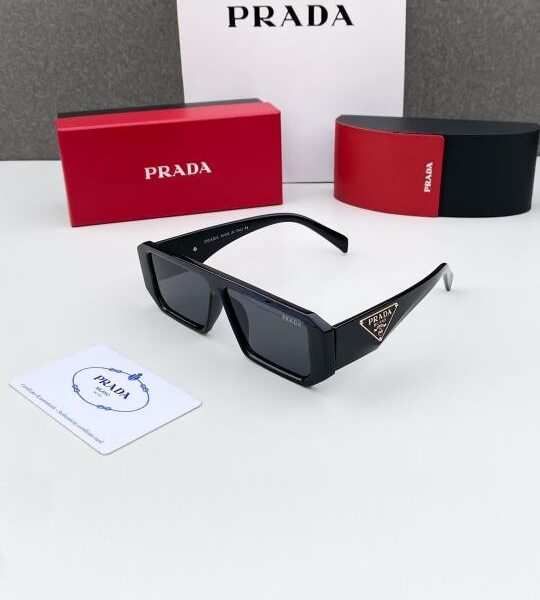 Prada Black 132 Sunglasses