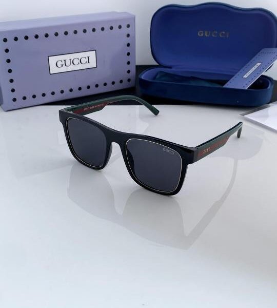 Gucci Black Green SID 1001 Sunglasses