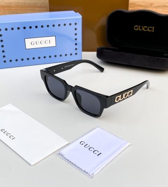 Gucci Gold Black 2321 Sunglasses