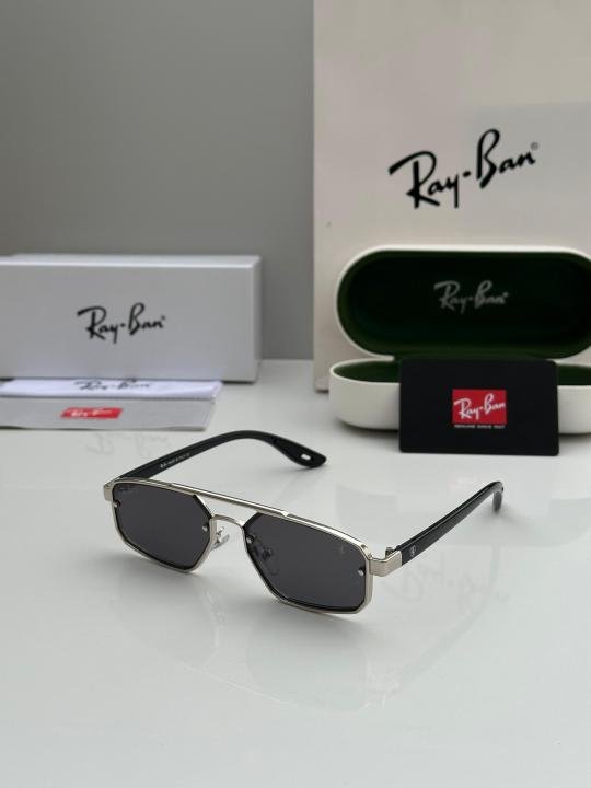 RAYBAN SILVER BLACK 101653