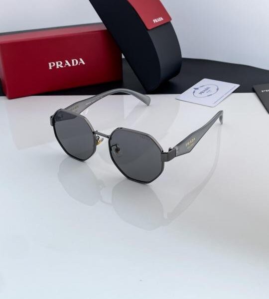 Prada Grey Black 97S Sunglasses
