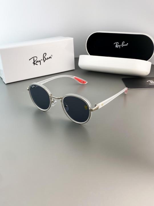 RAYBAN WHITE BLACK 02 3675